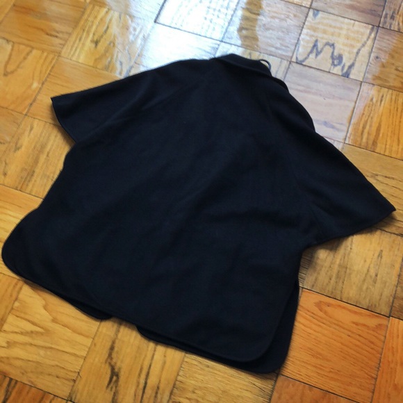 LOFT Black Cape Jacket - Picture 3 of 6